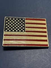 USA Country American National Flag Metal Belt Buckle Independence Patriotic