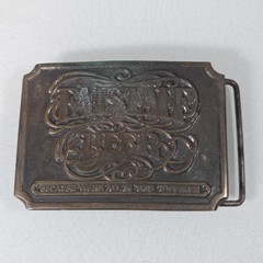 Vintage Falstaff Beer Bronze Belt Buckle Because We&rsquo;re All In This Together
