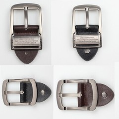 1pc Mens Faux Leather Belt Buckle Alloy Pin Buckle Replacement Belt Head Classic