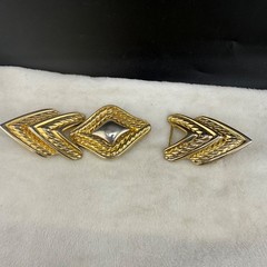 Vintage Revcor Belt Buckle Gold Tone Western