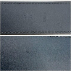 Louis Vuitton Pre-Owned Belt Suntulle Metropole Taiga