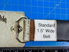 Rectangular Silver Color Craft Project Belt Buckle Make your own DIY Design!