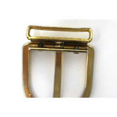 Salvatore Ferragamo Gold Tone Vintage Belt Buckle Only Tarnish As Is ITLAY
