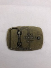 The American Veterans Disabled For Life Memorial 2006 Belt Buckle – No. 0369