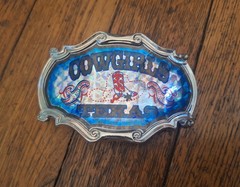 Texas Cowgirl Women&rsquo;s Holographic Western Belt Buckle Rodeo