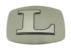Men Women Vintage Silver Metal Initial Western A-Z Belt Buckle Cowboy Cowgirl