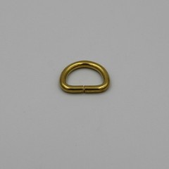 25mm D Ring Loop Strap Adjuster Buckle Solid Brass Bag Fastener Hardwares lot