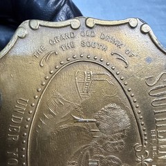VTG Southern Comfort Vintage Belt Buckle Brass Metal Made In USA