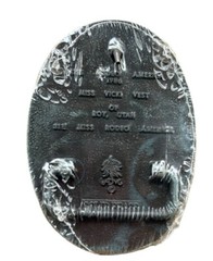 AWARD DESIGN MEDALS MISS RODEO AMERICA 1986 UTAH MISS VICKI VEST ROY UTAH