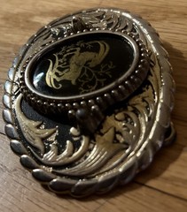 Capricorn belt buckle Capricorn Sea Goat Horoscope Astrological Zodiac Rare