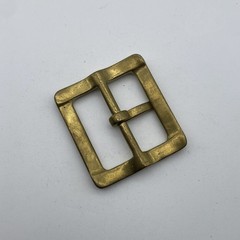 Brass Belt Buckle Copper Casted Leather Fastener Buckle