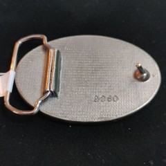 Source Unknown Silver and Blue Navy Emblem