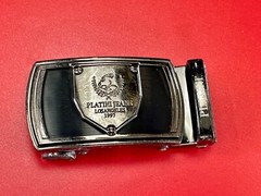 Platini Jeans Los Angeles 1997 Vintage Replacement Dress Style Belt Buckle