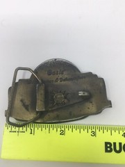Vintage Oasis Belt Buckle Ebco Manufacturing Co. Columbus Ohio Lewis Buckles