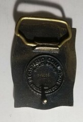 Registered Collection Train Belt Buckle.