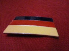 Germany German Flag Enamel Belt Buckle