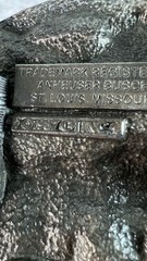 Vintage 1987 Anheuser-Busch King Of Beers Masterpiece Collection Belt Buckle