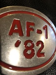 Nike Air AF-1 Air Force 1 ‘82 Belt Buckle Blue Ribbon Sports Products