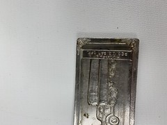 Vintage DECO Red TRACTOR TRAILER Big Rig TRUCK BELT BUCKLE Hook Fast