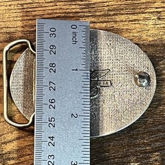 Rate VTG Lewis Buckle Co Illinois I Dig Coal Belt Buckle Made in USA Metal B20