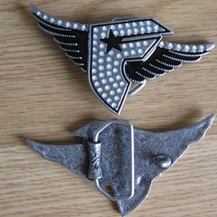 Famous Stars belt buckle (choice colors)