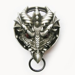 Vintage Style Western Dragon Belt Buckle Boucle de Ceinture