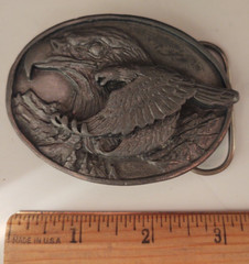 Double Eagle Belt Buckle from Siskiyou Buckle Co. c. 1989