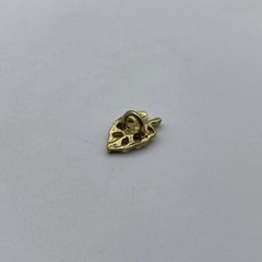 Leaf Design Sewing Button,Clothing Shank Button,Brass Sewing Button lot