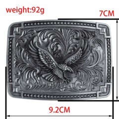 Eagle belt buckle Western cowboy motorcycle riding belt buckle