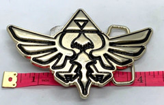 Legend of Zelda Belt Buckle Crimson Loftwing Link Hylian Triforce Crest Nintendo