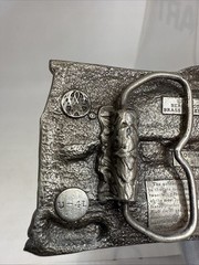 Choo -Choo! Western Train Buckle Cowboy Big Belt Buckle