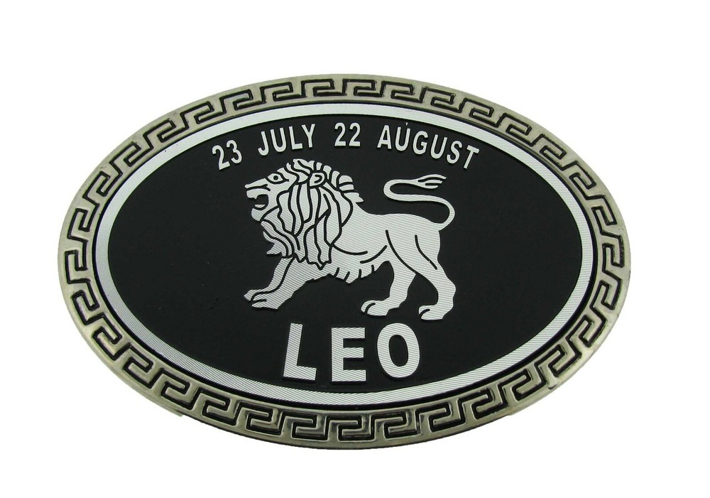 Leo Lion Zodiac Sign Bottle Opener New Belt Buckle Birthday hebilla del cinturón