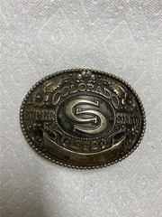 1992 Colorado Super Circuit Rodeo Belt Buckle