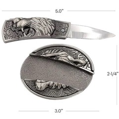 Men’s Big Cat Folding K Belt Buckle