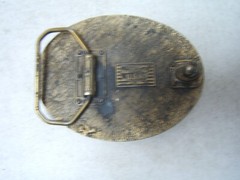 Montana Deer & Antelope Hunt NRA Whittington Center Brass Belt Buckle