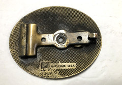 World Wide Diesel Inc – Solid Brass Belt Buckle- New Orleans Louisiana – Alco