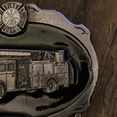 Belt Buckle- Brew City Collectibles Aerial Ladder #4505 Precision Incentives