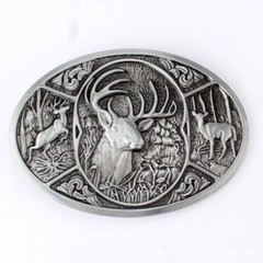 Deer Hunter Buckles – 3.8cm Animal Buckle For Leather Belt Fashion Accessories