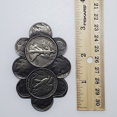 Buckle Coin USA – Vintage Years 90s Made In The USA! Jewels by Rio