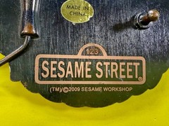 Sesame Street 2009 Cookie Monster Blue Muppet Character Belt Buckle