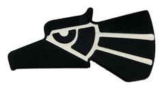 Hecho en Mexico Belt Buckle Big Black Eagle Die cut Cowboy Rodeo Vaquero Mexican
