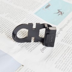 Salvatore Ferragamo Alloy Belt Buckle for 34-35mm leather strap-Dark Silver