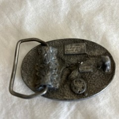 Siskiyou Buckle Bald Eagle Belt Buckle American Patriotic VTG 1985