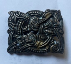 Metal Celtic Knot Belt Buckle