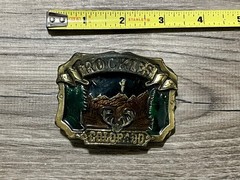 Vintage The Great American Buckle Co 1980 # 144 The Rockies Colorado