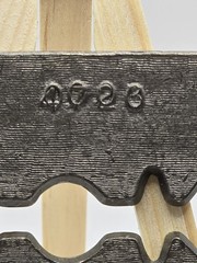 Vintage Super Sharp Razor Blade Belt Buckle 1974 Brass Tone Biker Rockab G2U