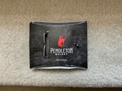 2023 Pendleton Whisky Let&rsquo;er Buck Belt Buckle Montana Silversmiths