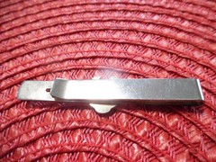 Vintage Anson COWBOY Tie Bar Clip Pin Brooch Lucky Horseshoe Boot WESTERN Rodeo
