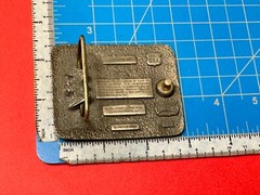 Nascar Winston Cup Series Jeff Gordon 24 American Legends Foundry Belt Buckle
