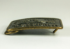 Winchester Repeating Arms brass belt buckle western 2.5inch
